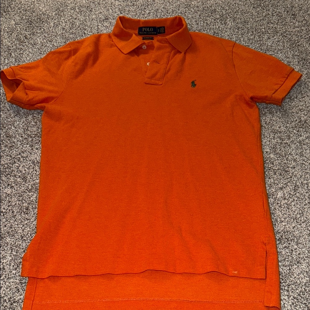 Polo by Ralph Lauren Men's Vibrant Orange Polo